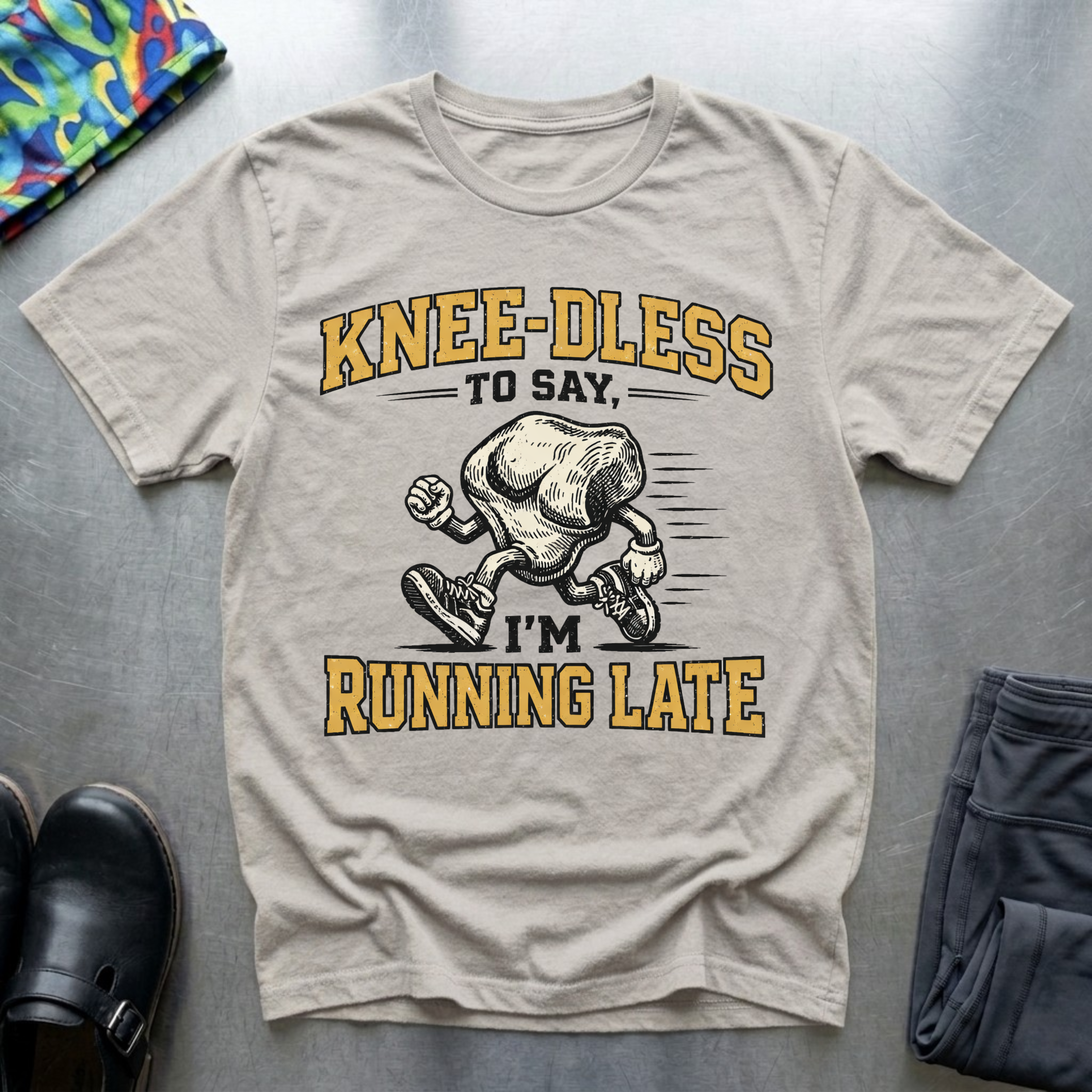 Knee-dless To Say, I’m Running Late T-Shirt