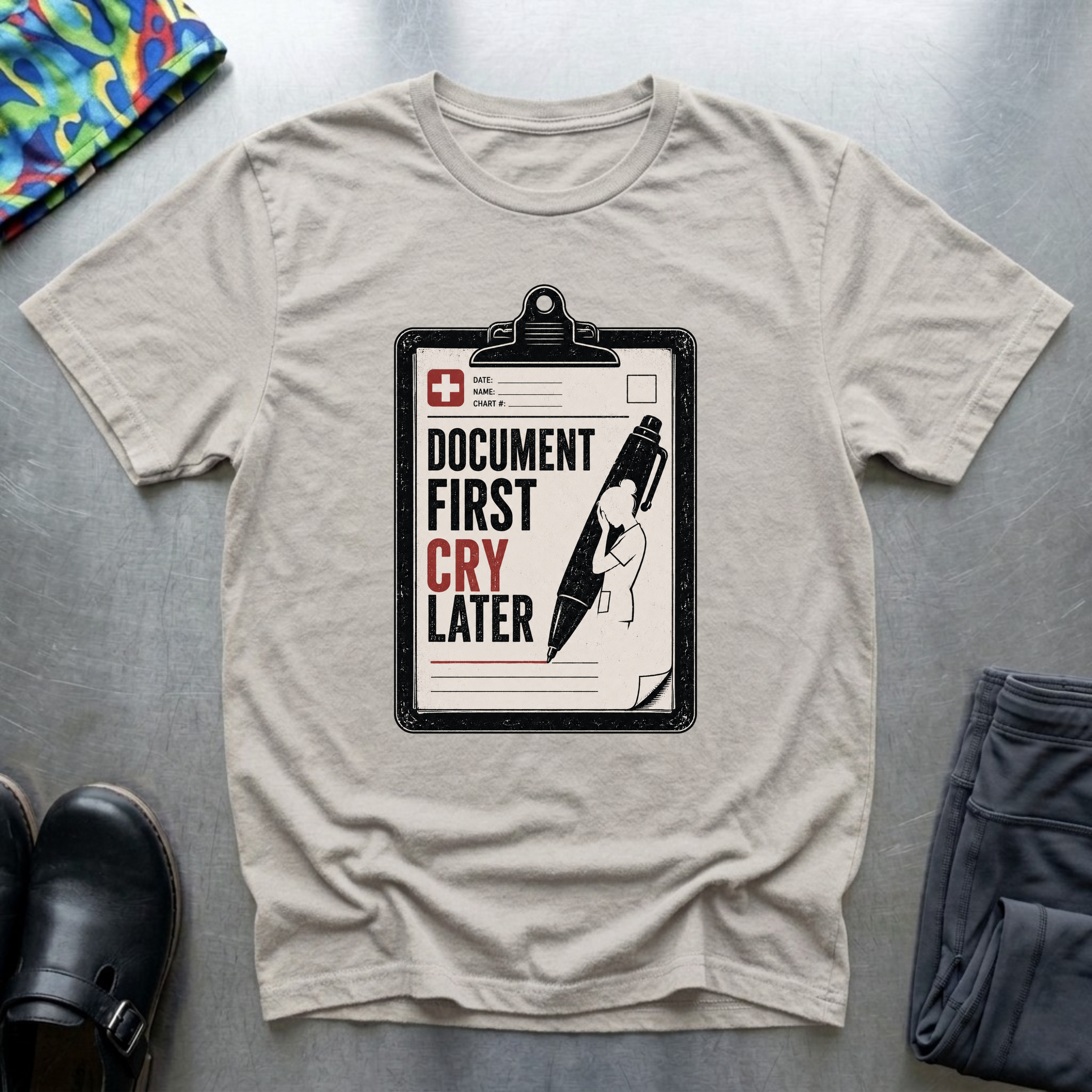 Document First, Cry Later I T-Shirt