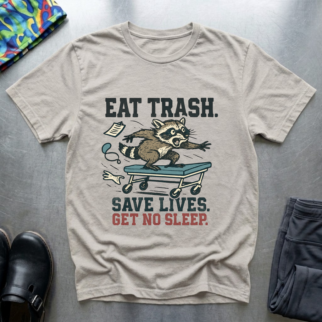 Eat trash, save lives, get no sleep T-Shirt