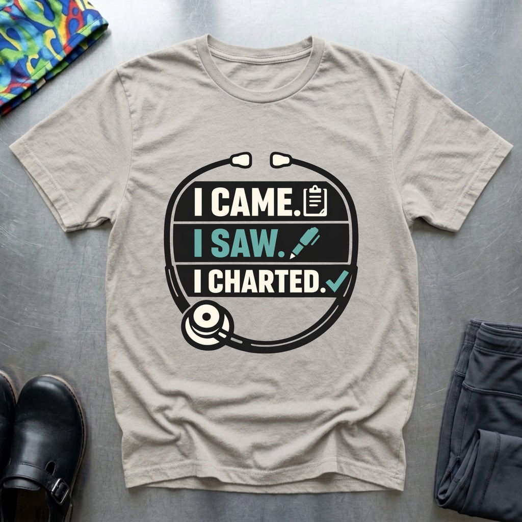 I came, I saw, I charted T-Shirt