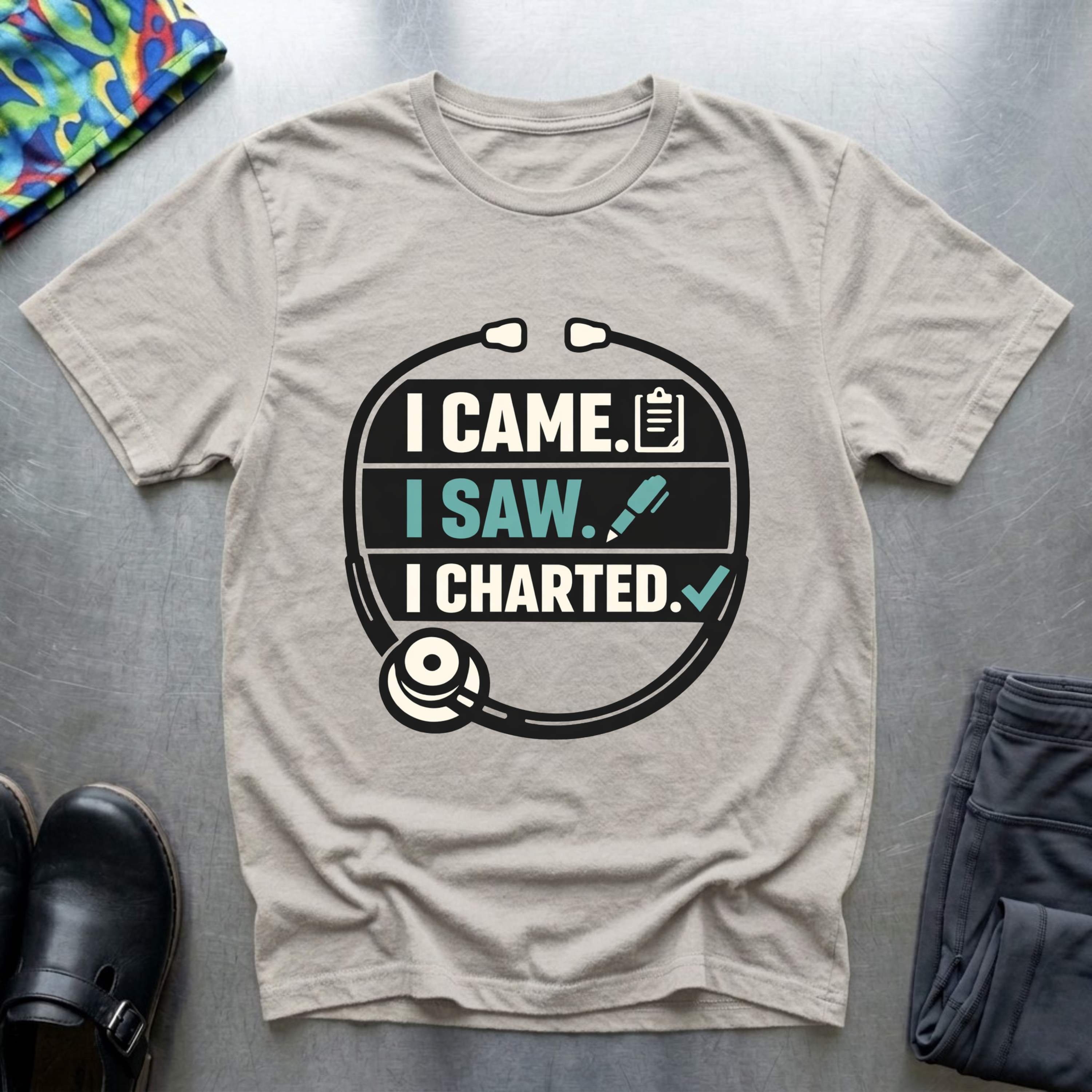 I came, I saw, I charted T-Shirt