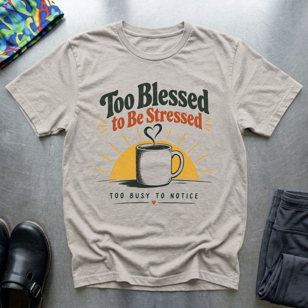 Too Blessed To Be Stressed T-Shirt