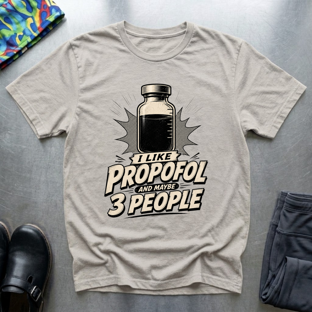 I Like Propofol and Maybe 3 People T-Shirt