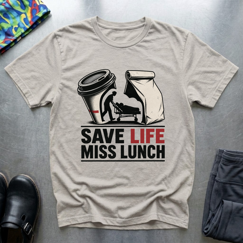 Save Life, Miss Lunch T-Shirt