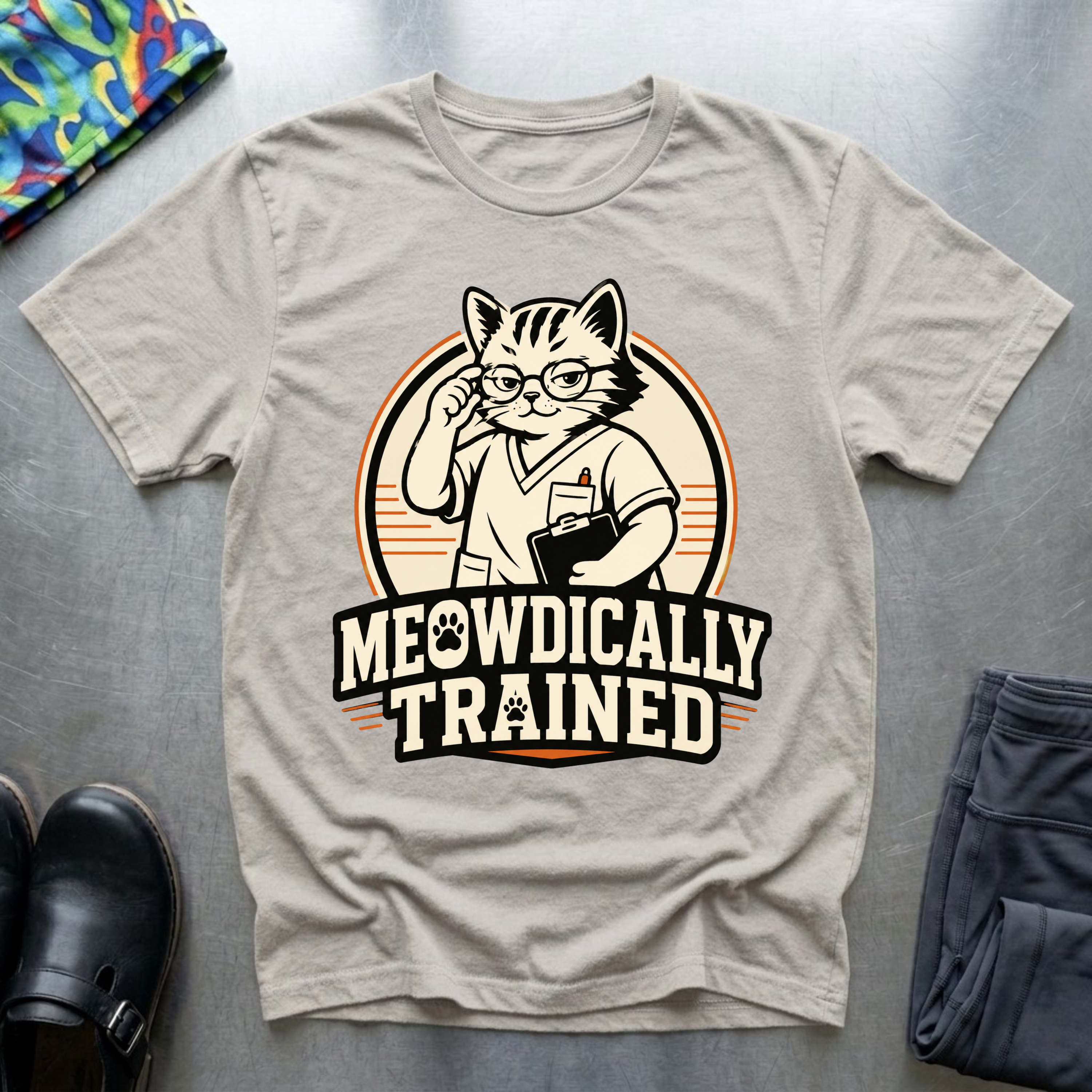 Meowdically Trained I T-Shirt