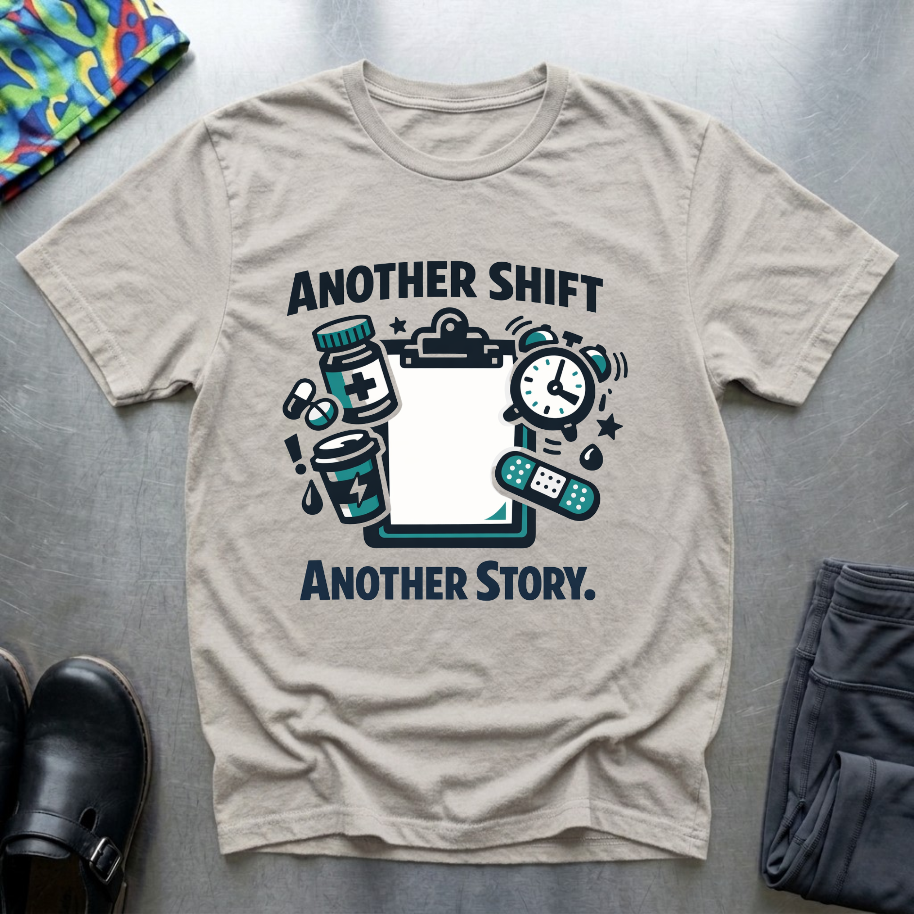 Another shift, another story T-Shirt