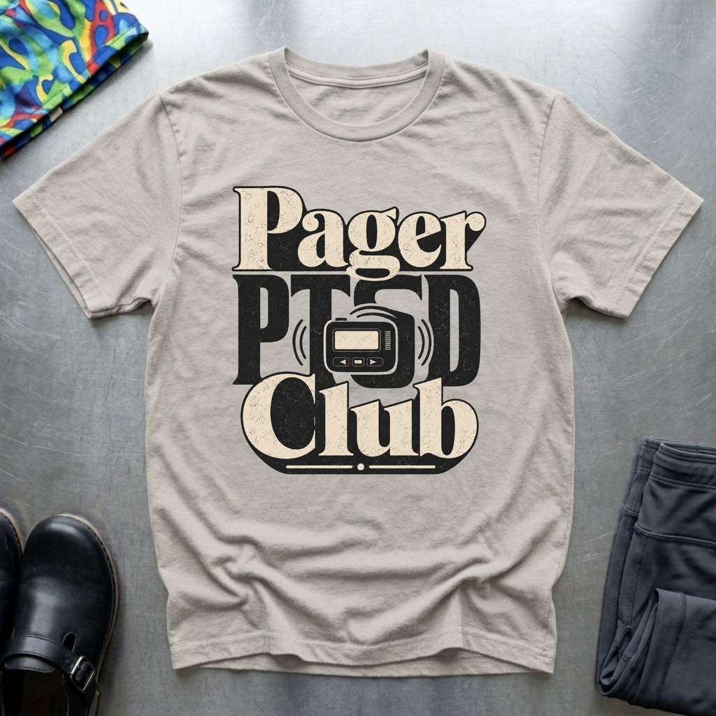 Pager PTSD Club 2 T-Shirt