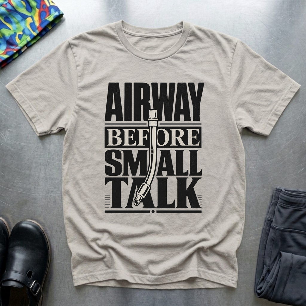 Airway Before Small Talk T-Shirt