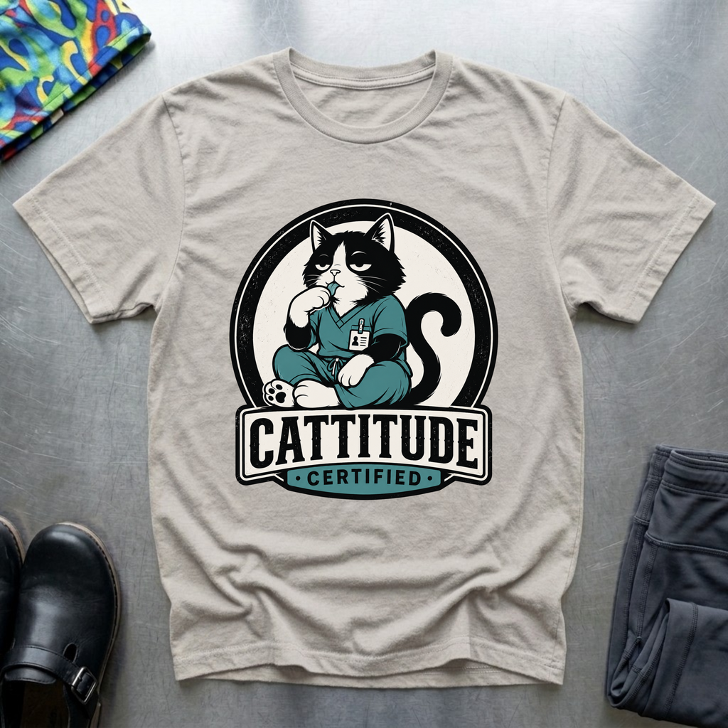 Cattitude Certified T-Shirt