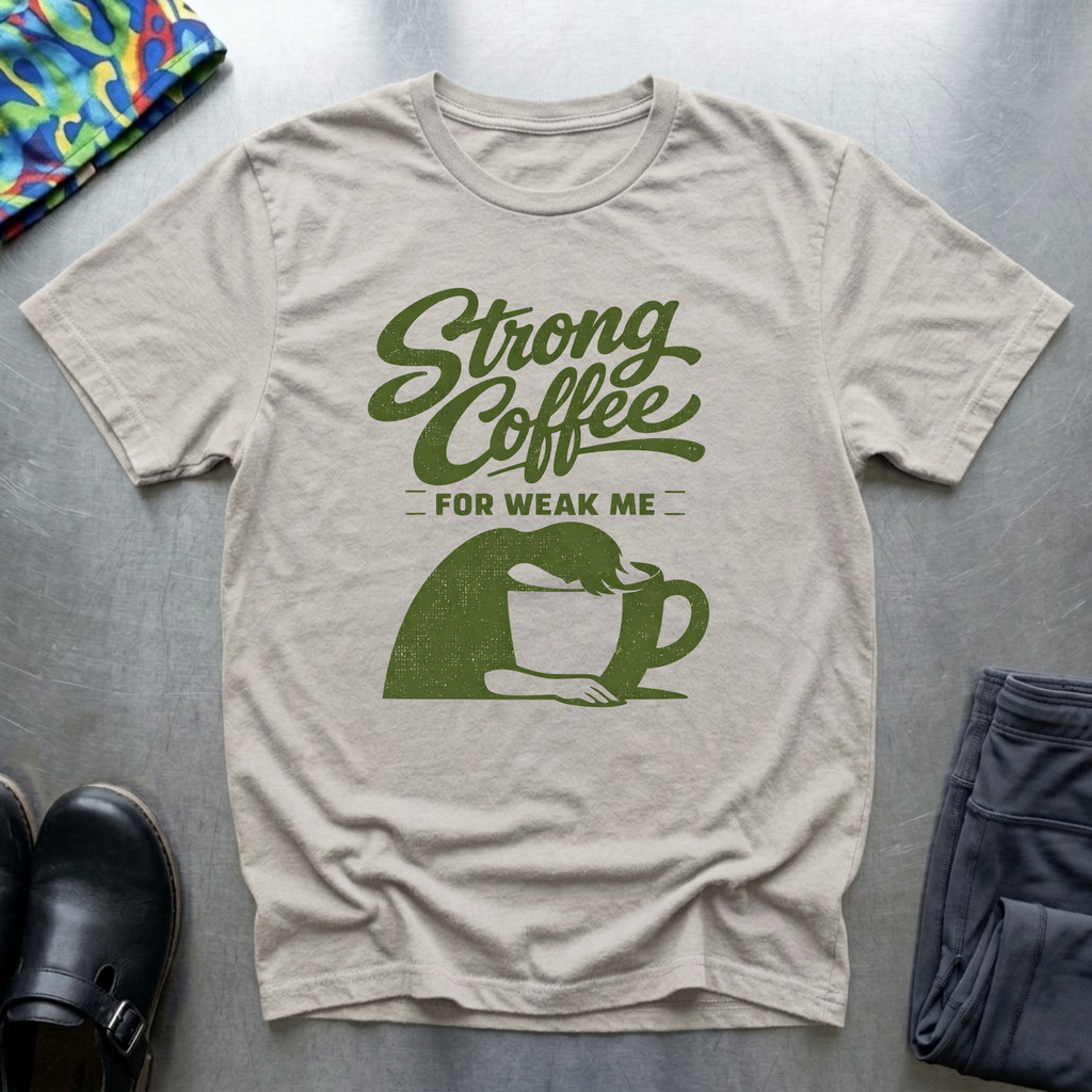 Strong Coffee For Weak Me T-Shirt