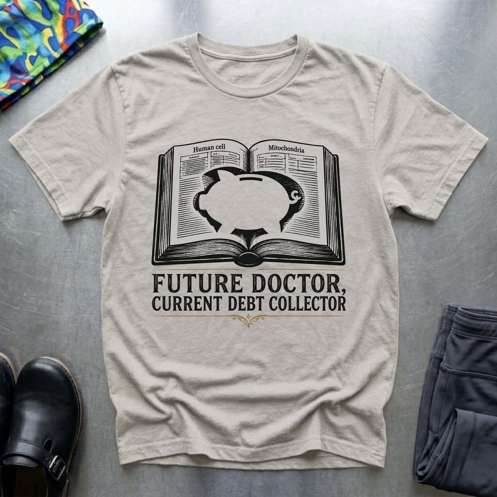 Future Doctor, Current Debt Collector T-Shirt
