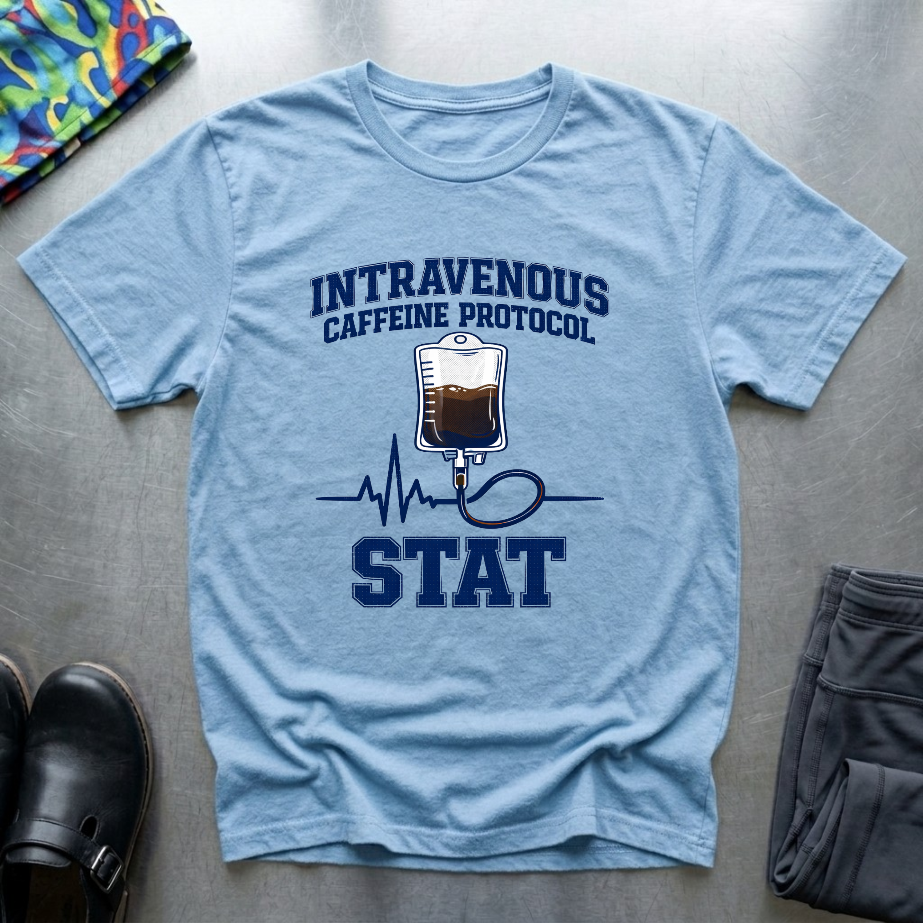 Intravenous caffeine Protocol T-Shirt