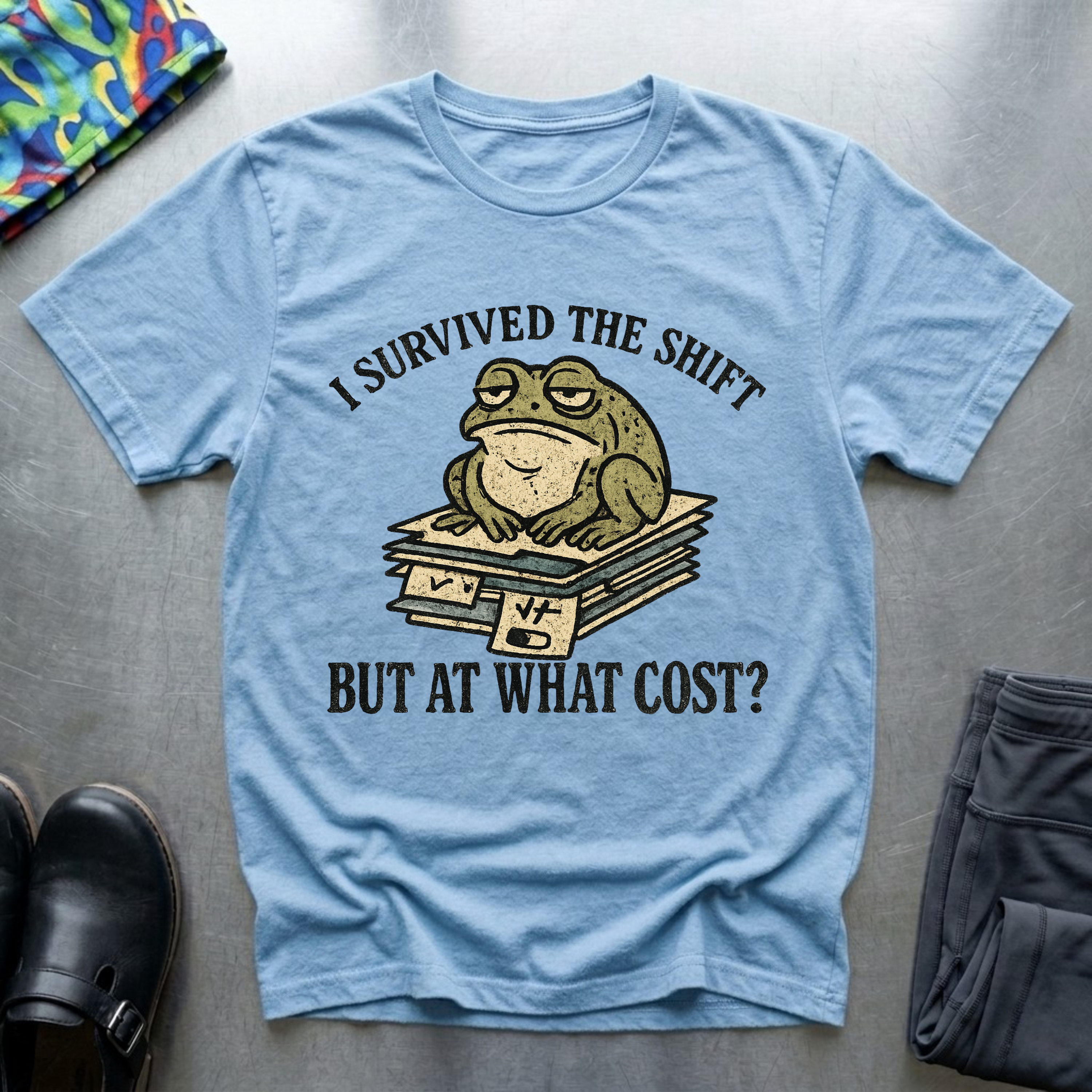 I survived the shift but at what cost T-Shirt