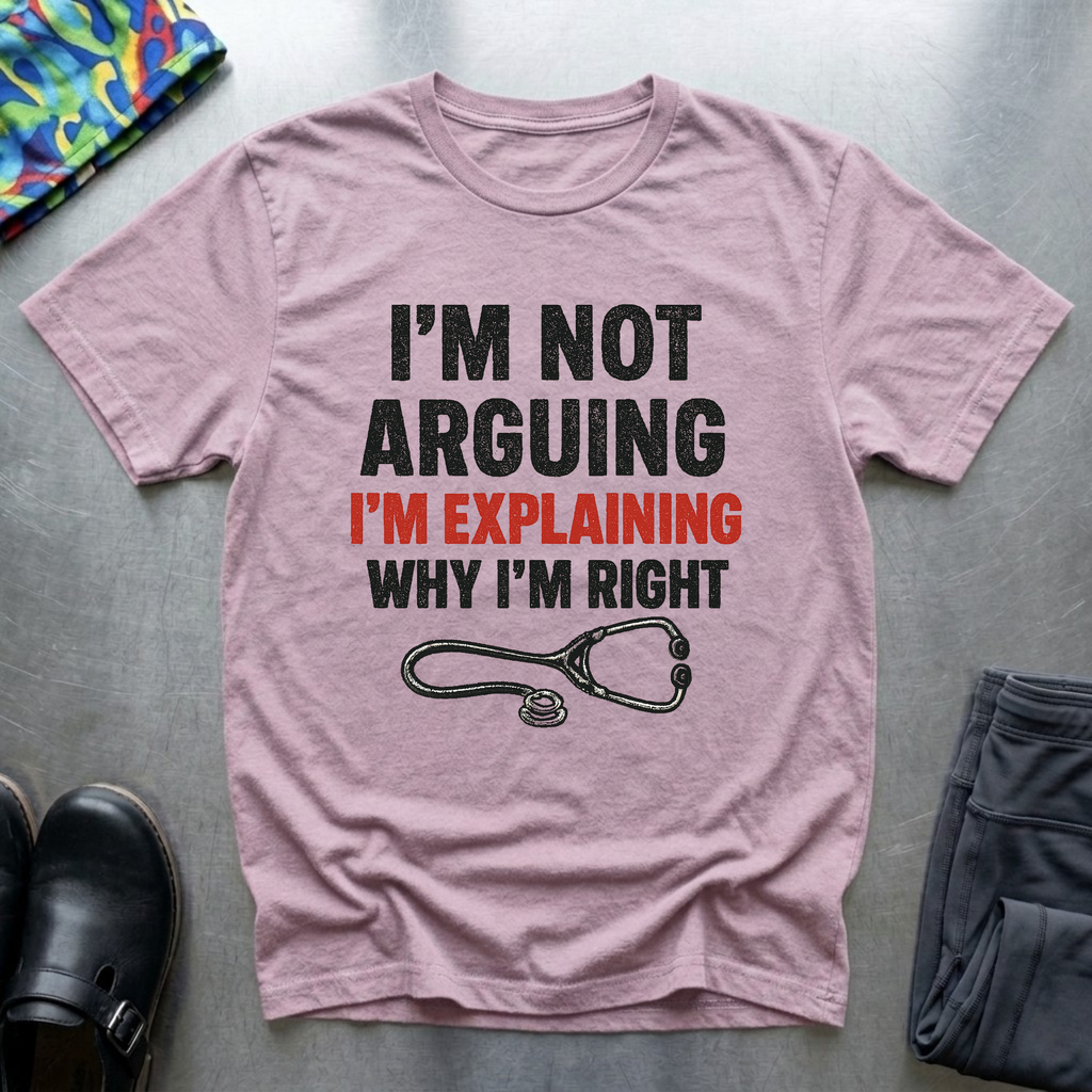 Im not arguing, I’m explaining why I’m right T-Shirt