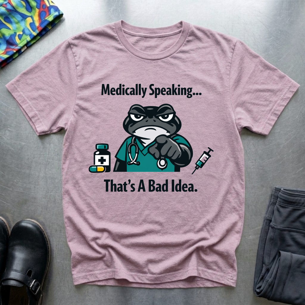 Medically speaking… that’s a bad idea T-Shirt