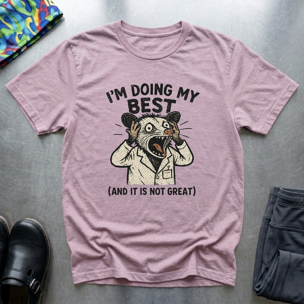 Im doing my best and it’s not great T-Shirt