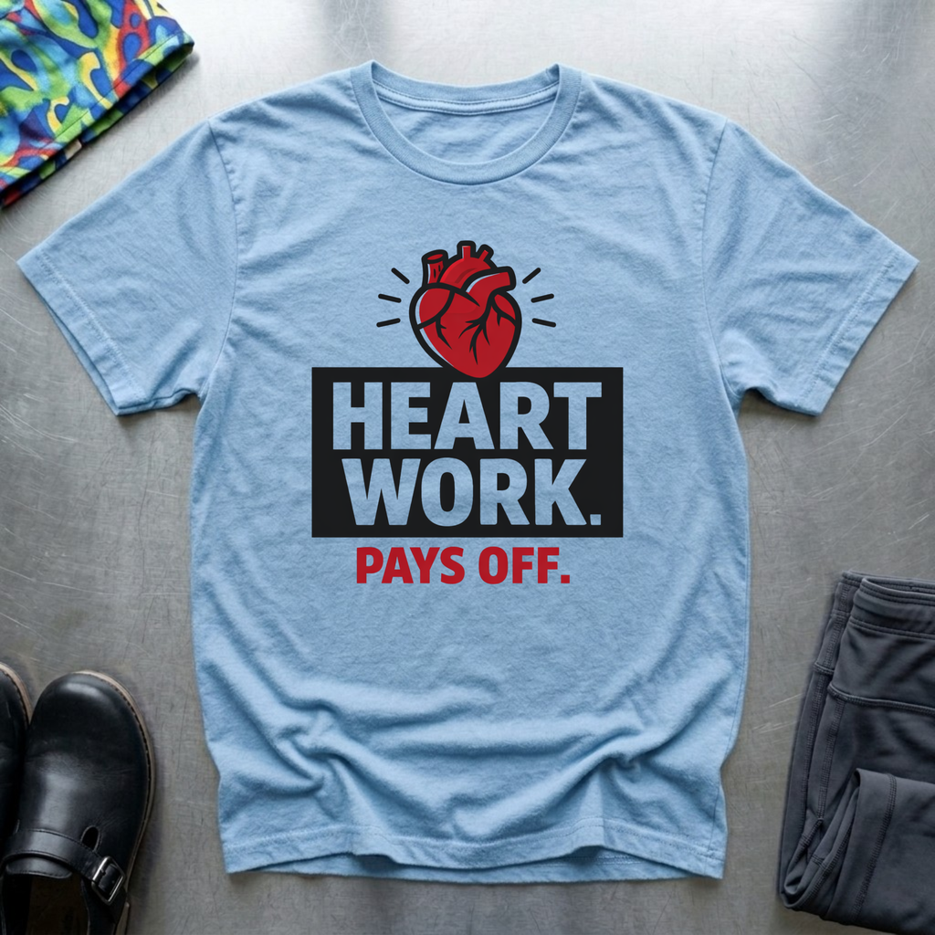Heart work pays off T-Shirt