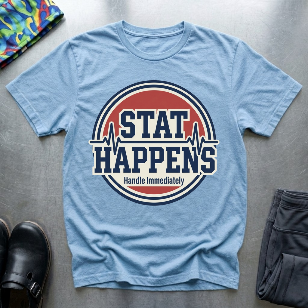 Stat happens, handle immediately T-Shirt