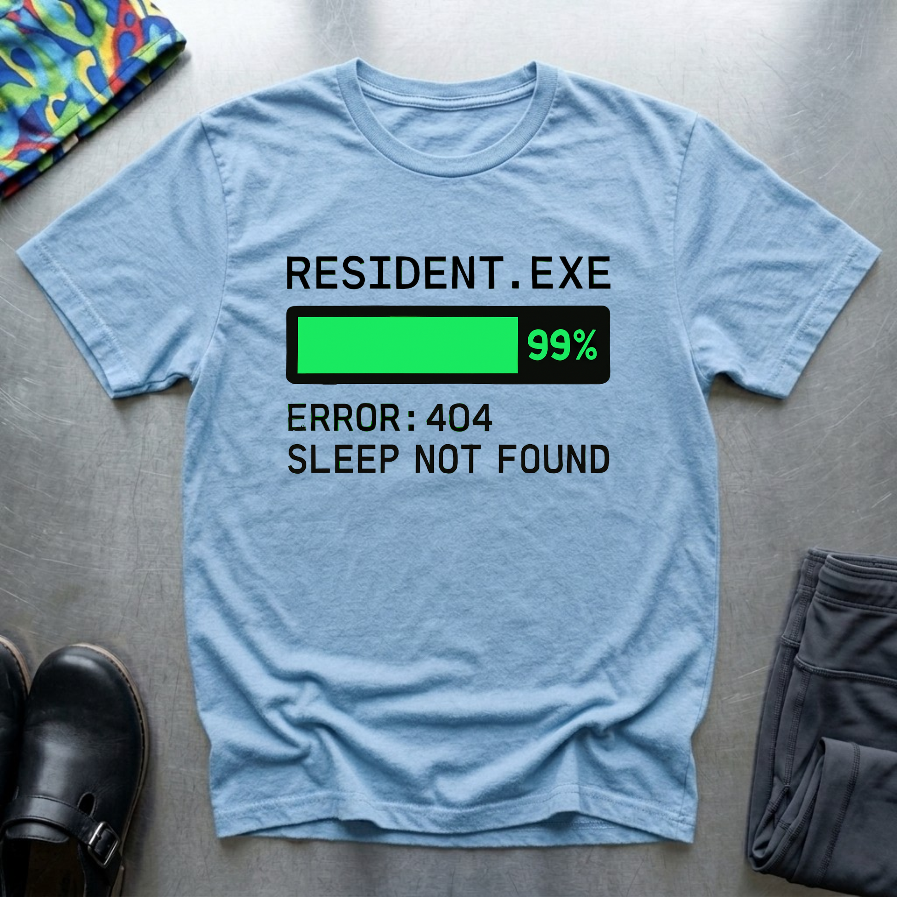 Resident.exe error, sleep not found T-Shirt