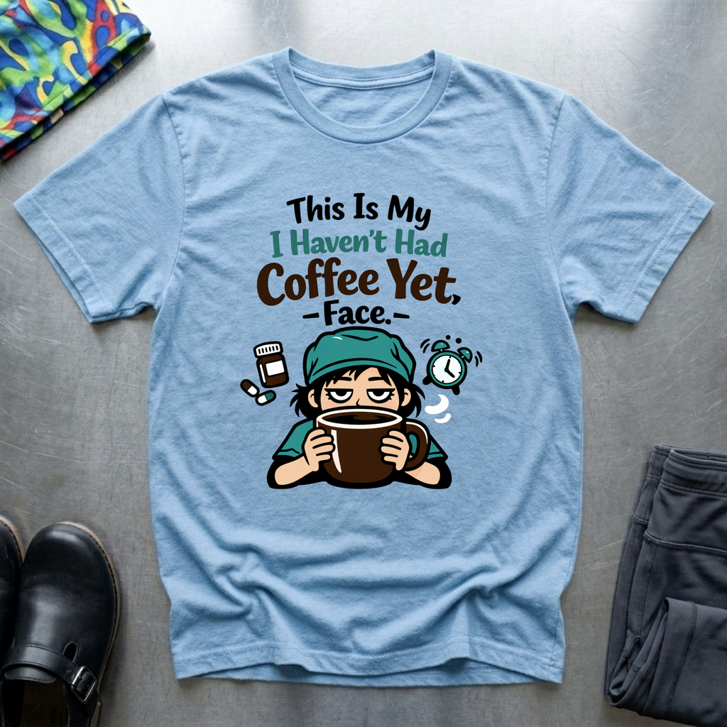 This is my I haven’t had coffee yet face T-Shirt