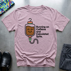 Running on caffeine and calculated spite T-Shirt