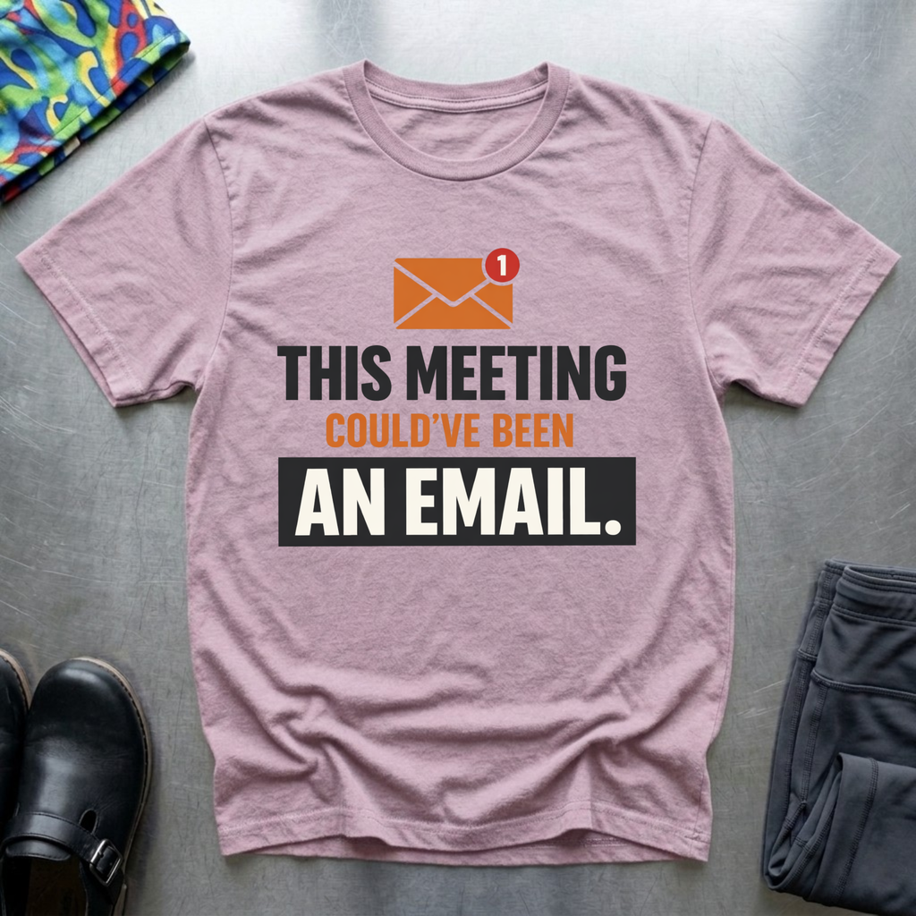 This meeting could have been an email T-Shirt