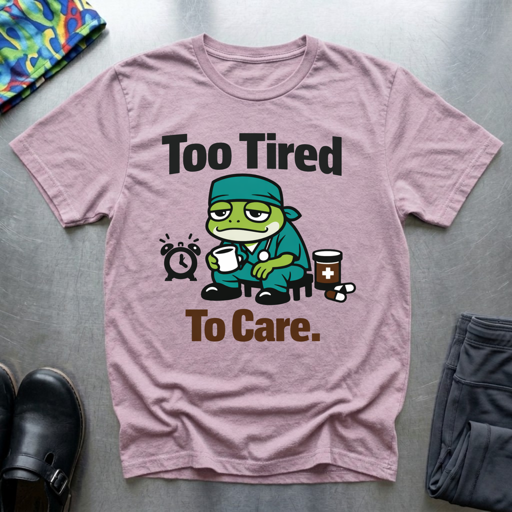 Too tired to care T-Shirt