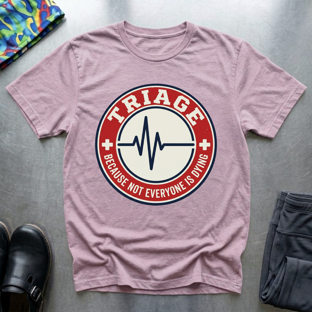 Triage: because not everyone is dying T-Shirt