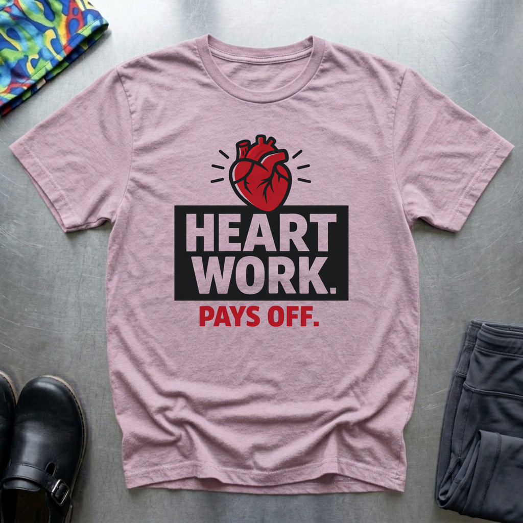 Heart work pays off T-Shirt
