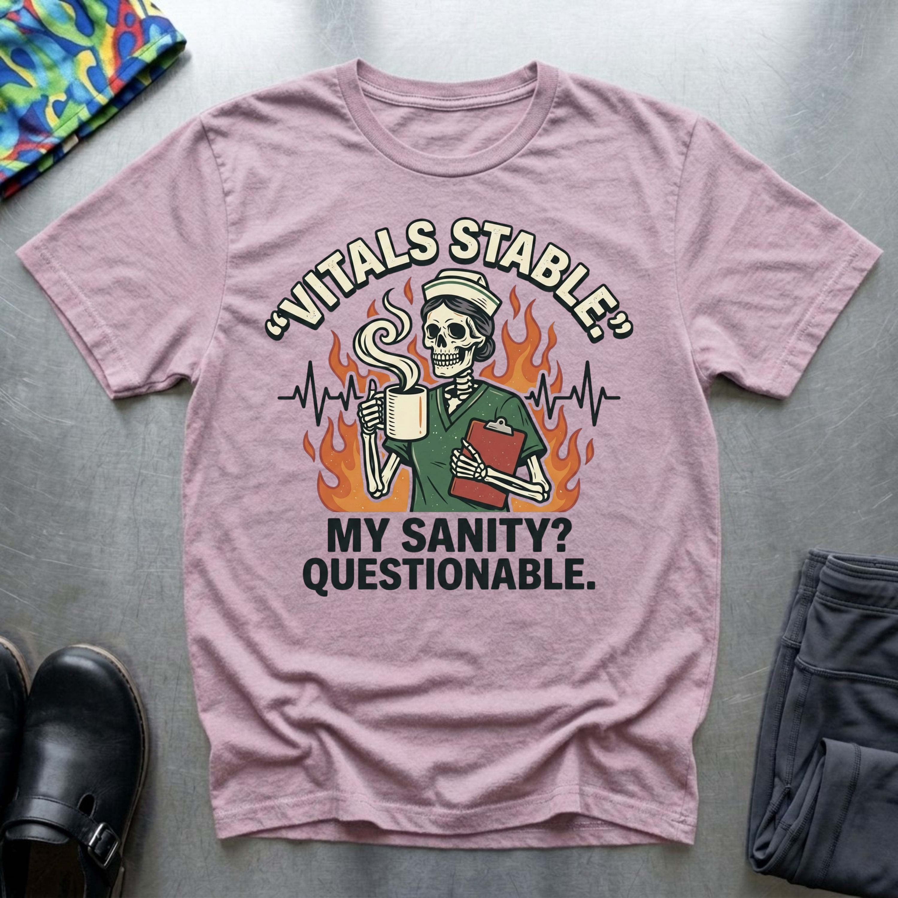 Vitals stable, my sanity? Questionable T-Shirt