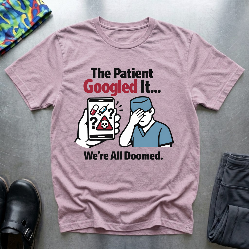 The patient googled it, we are all doomed T-Shirt