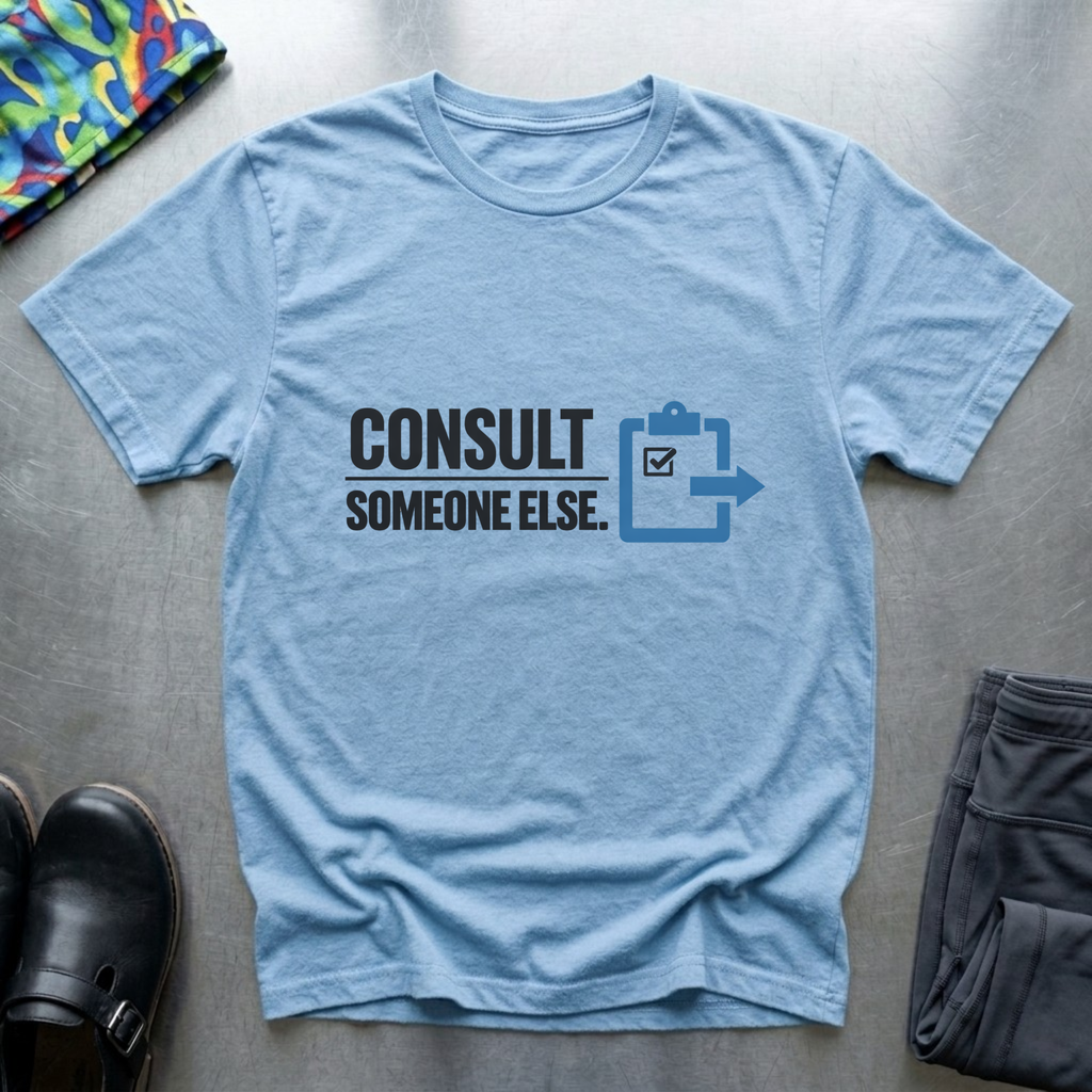Consult someone else T-Shirt
