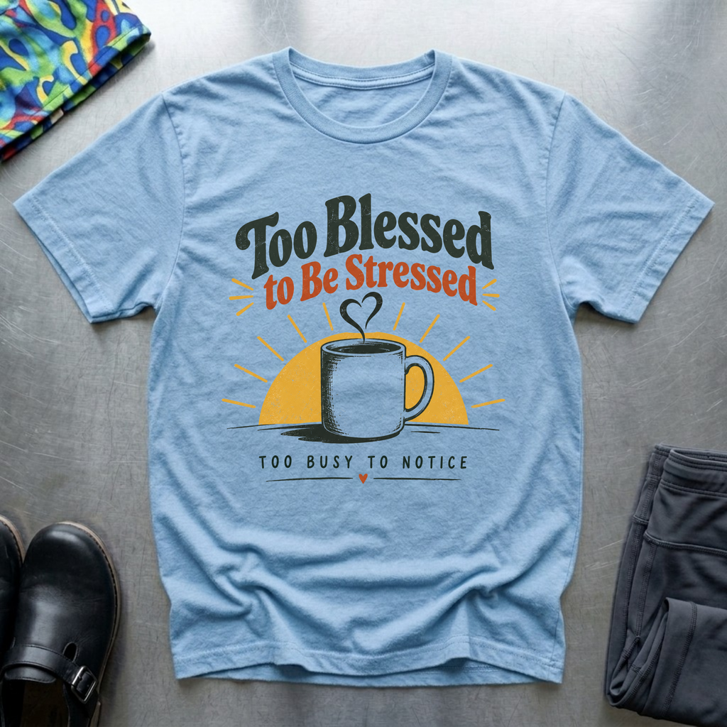Too Blessed To Be Stressed T-Shirt