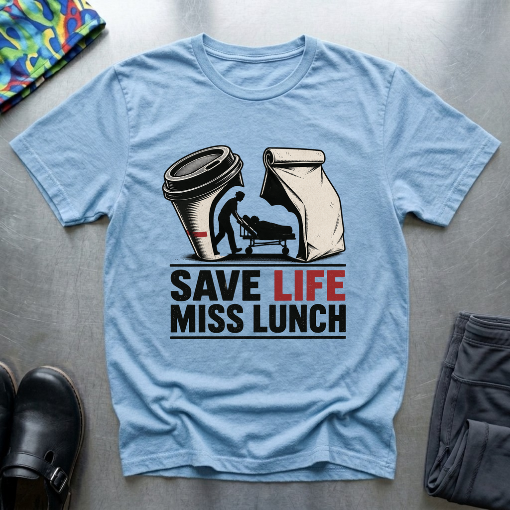 Save Life, Miss Lunch T-Shirt