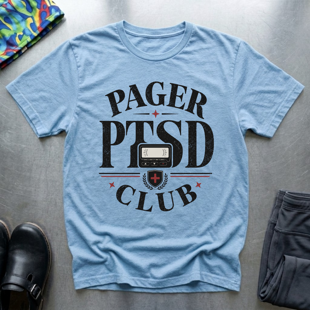 Pager PTSD Club 1 T-Shirt
