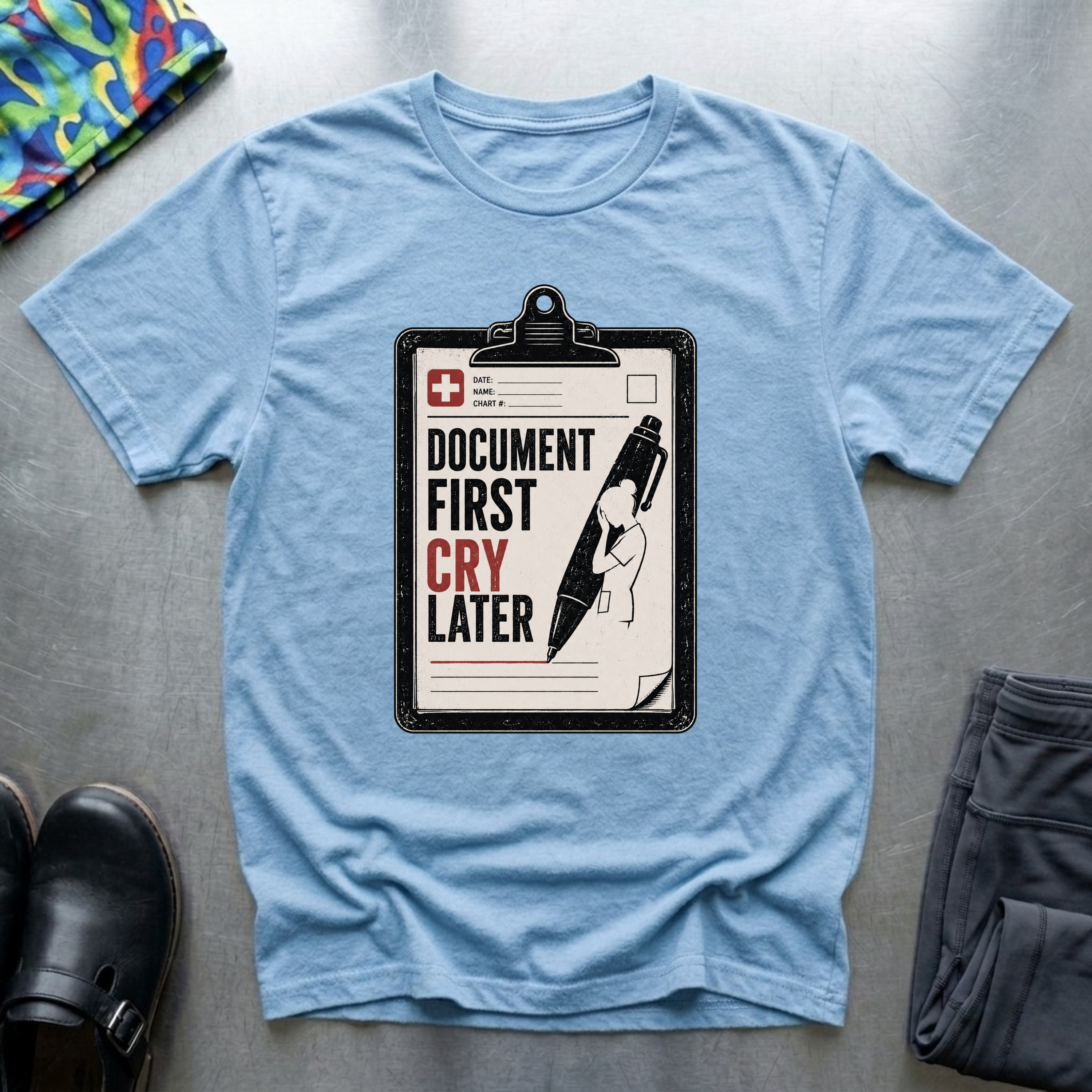 Document First, Cry Later I T-Shirt