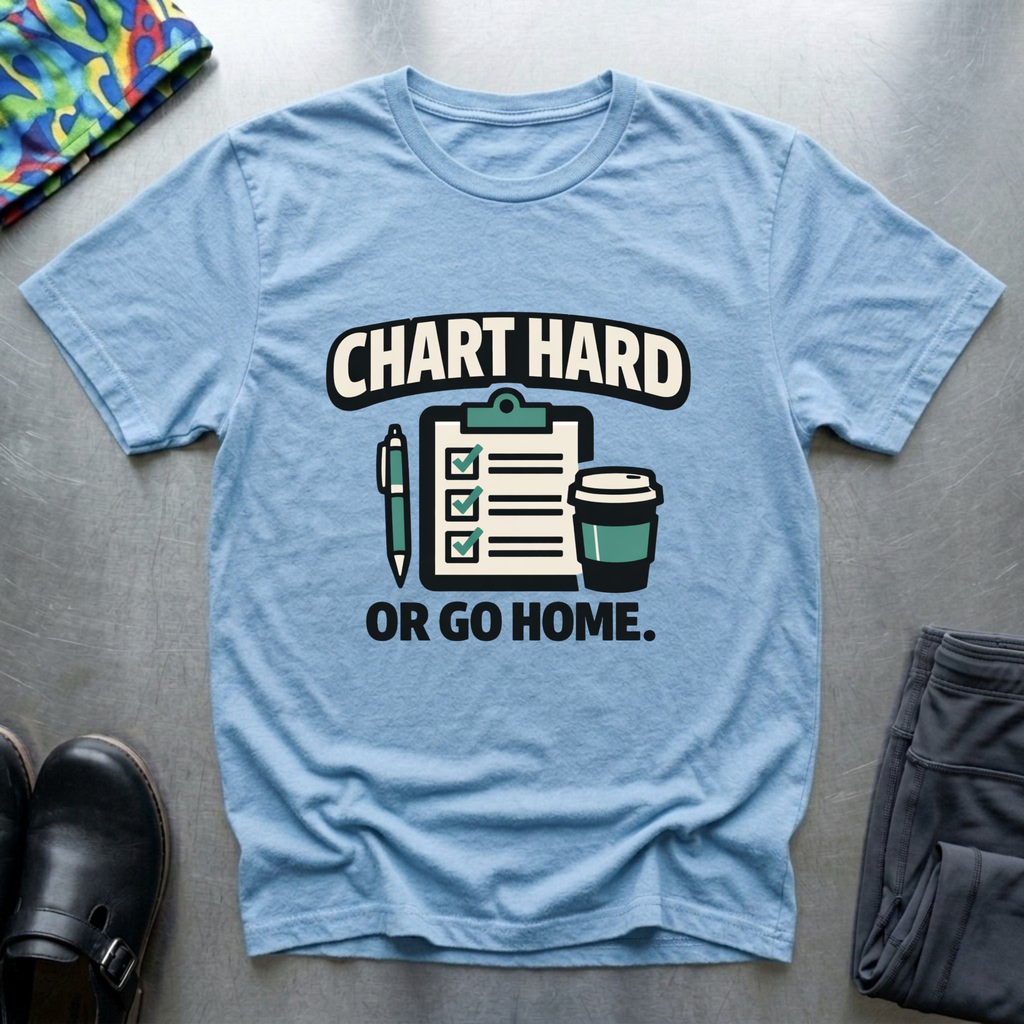 Chart hard or go home T-Shirt