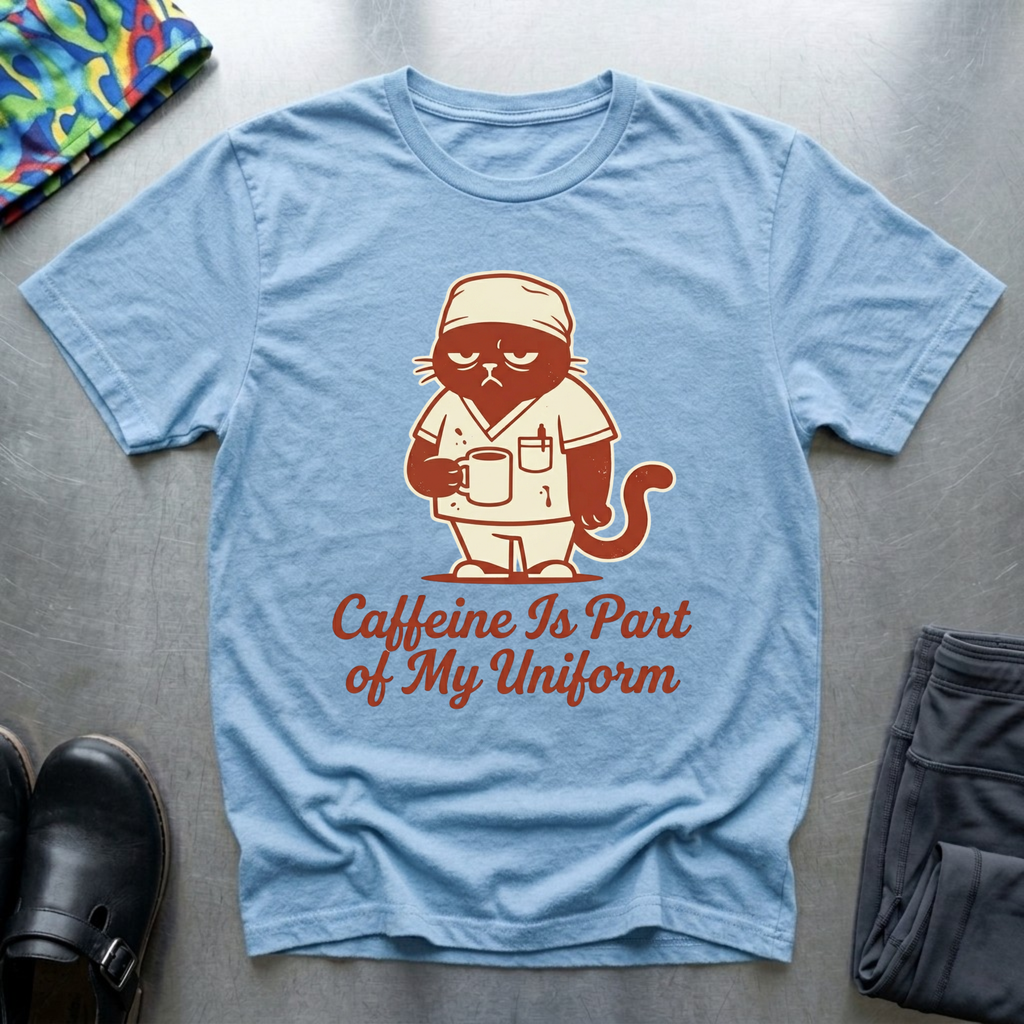 Caffeine Is Part Of My Uniform T-Shirt