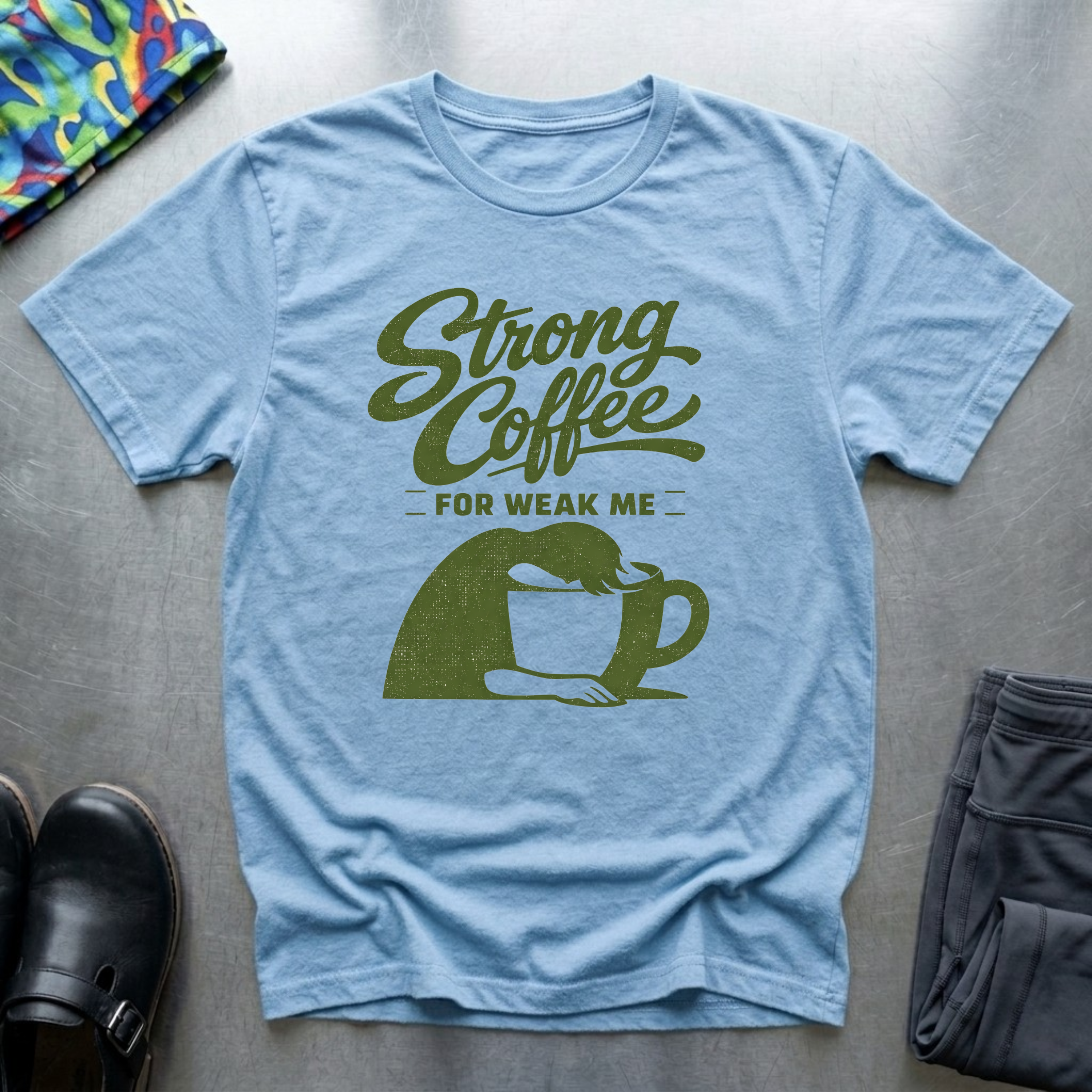 Strong Coffee For Weak Me T-Shirt