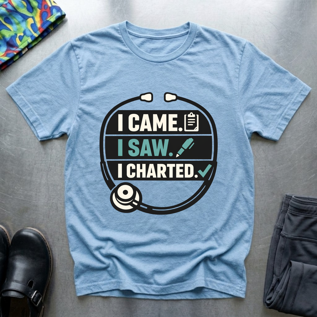 I came, I saw, I charted T-Shirt
