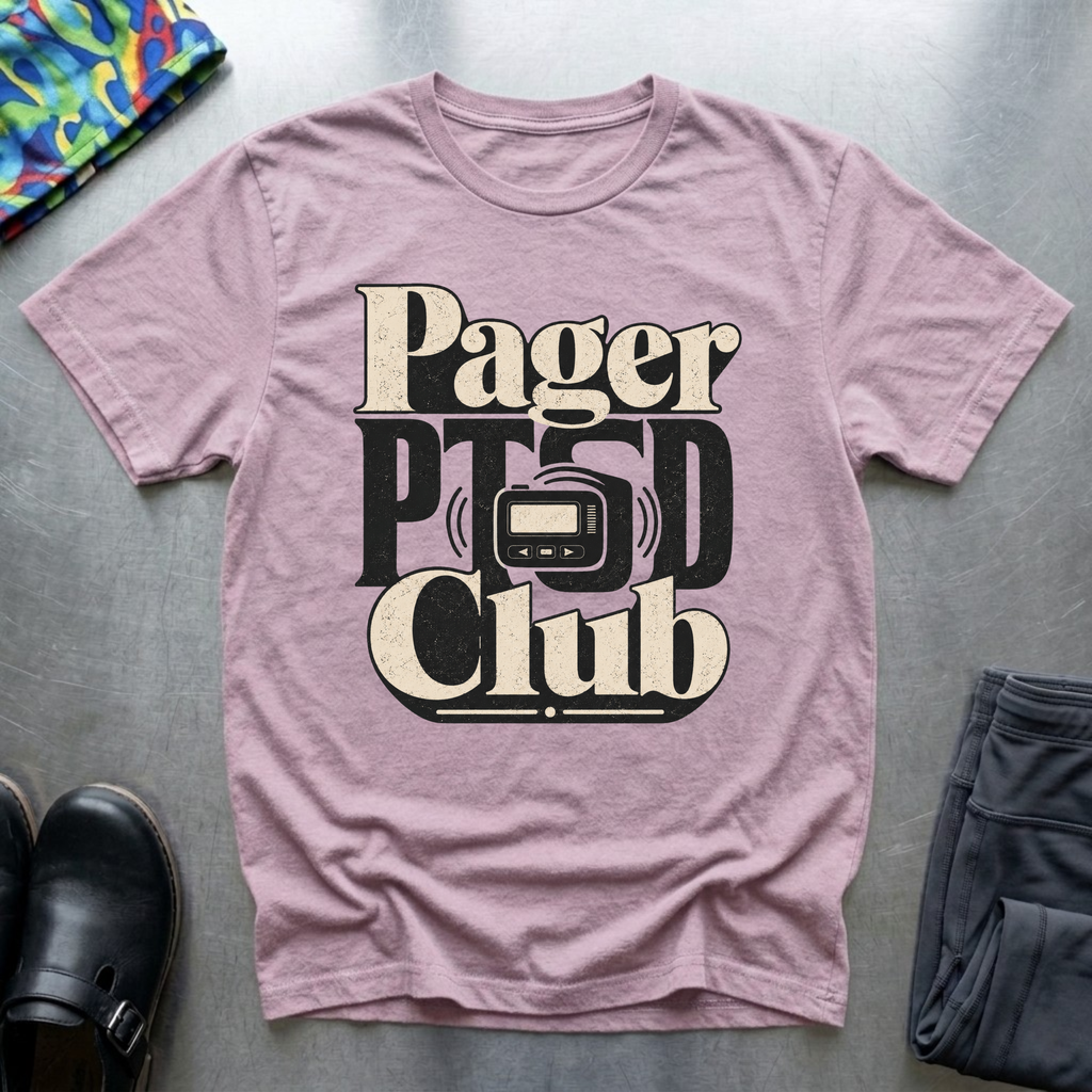 Pager PTSD Club 2 T-Shirt