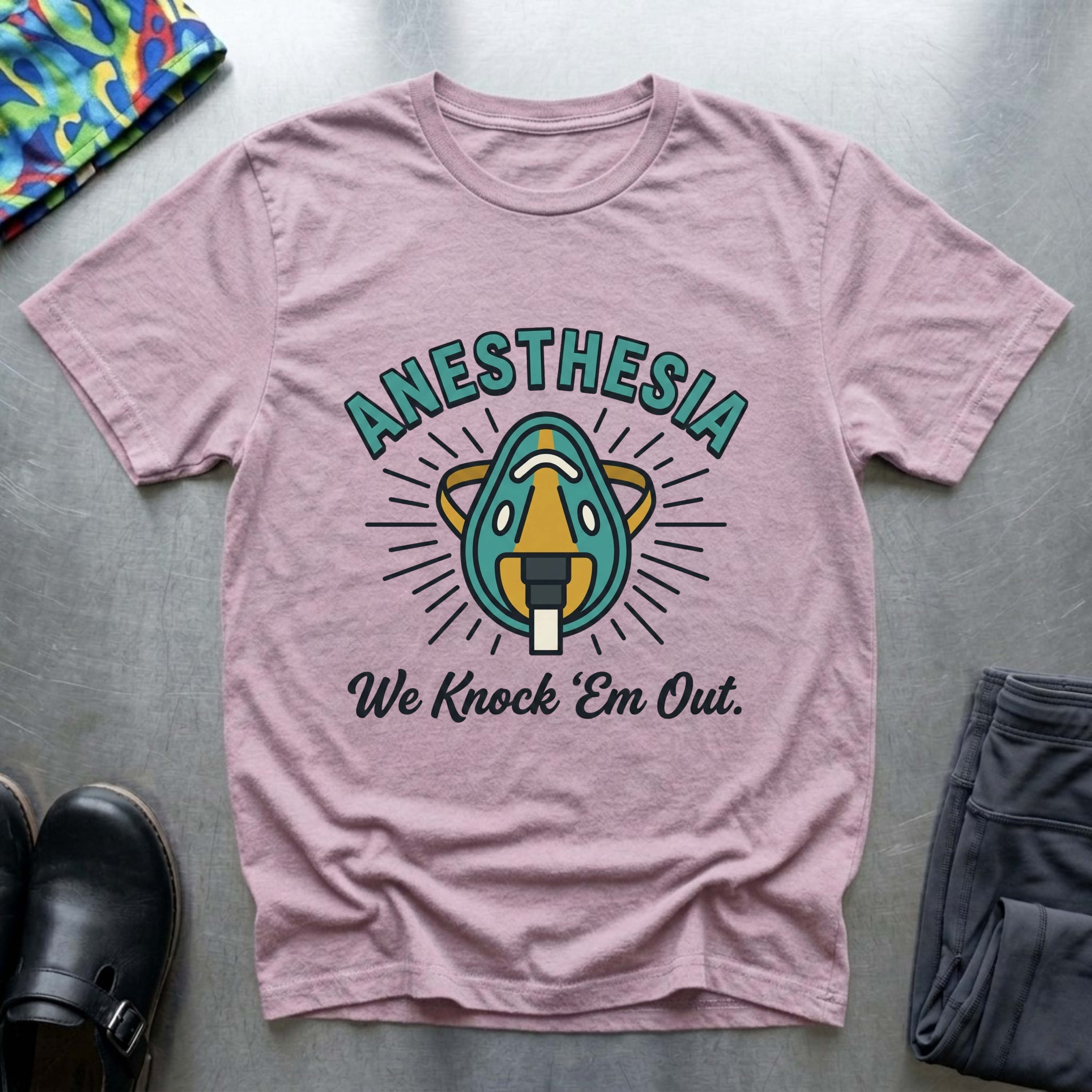 Anesthesia, We knock’em out T-Shirt
