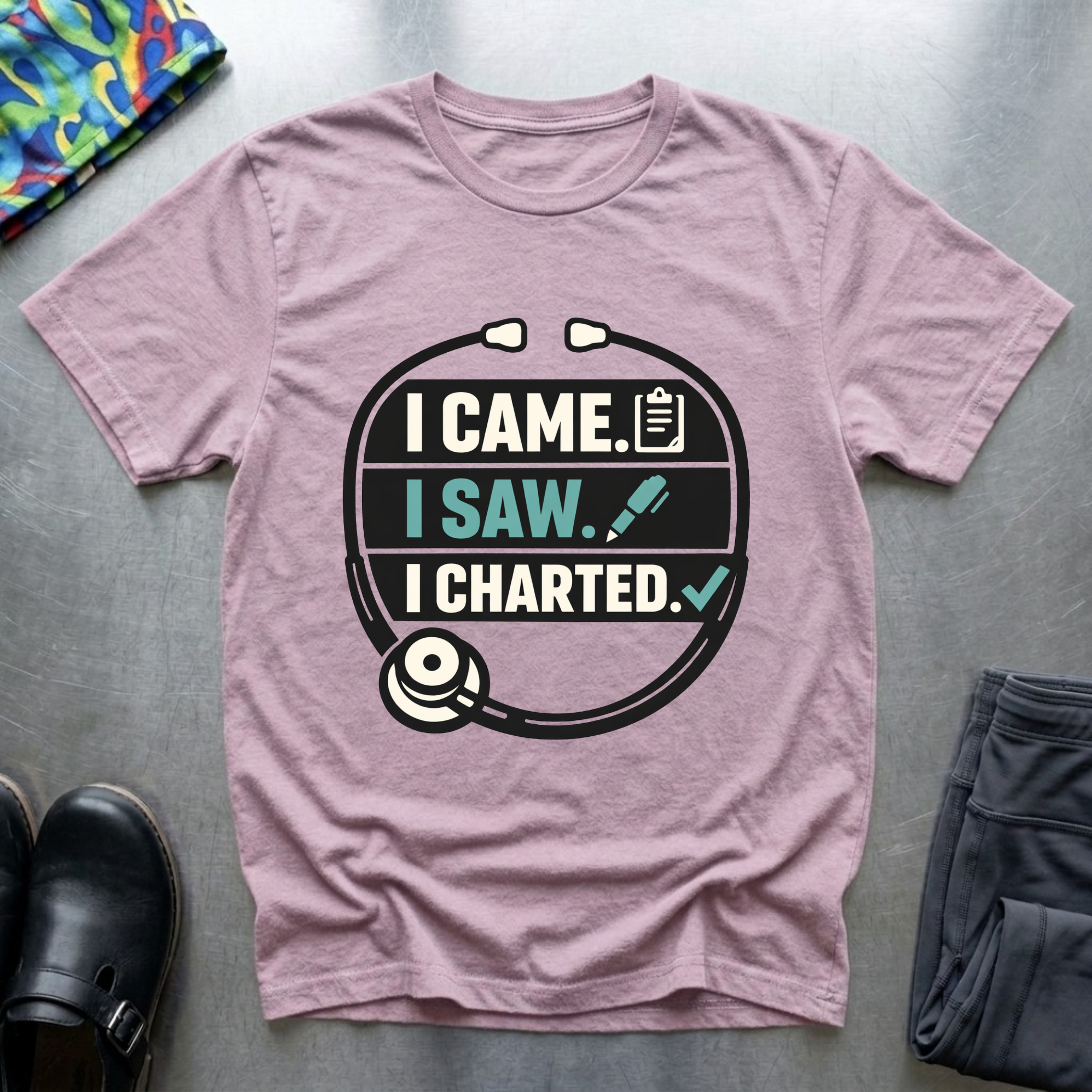 I came, I saw, I charted T-Shirt