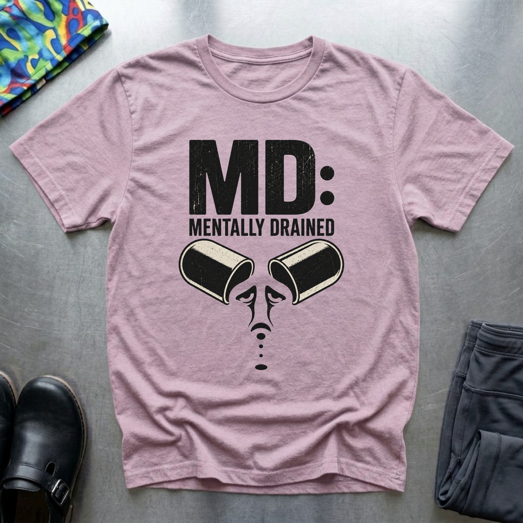 MD: Mentally Drained T-Shirt