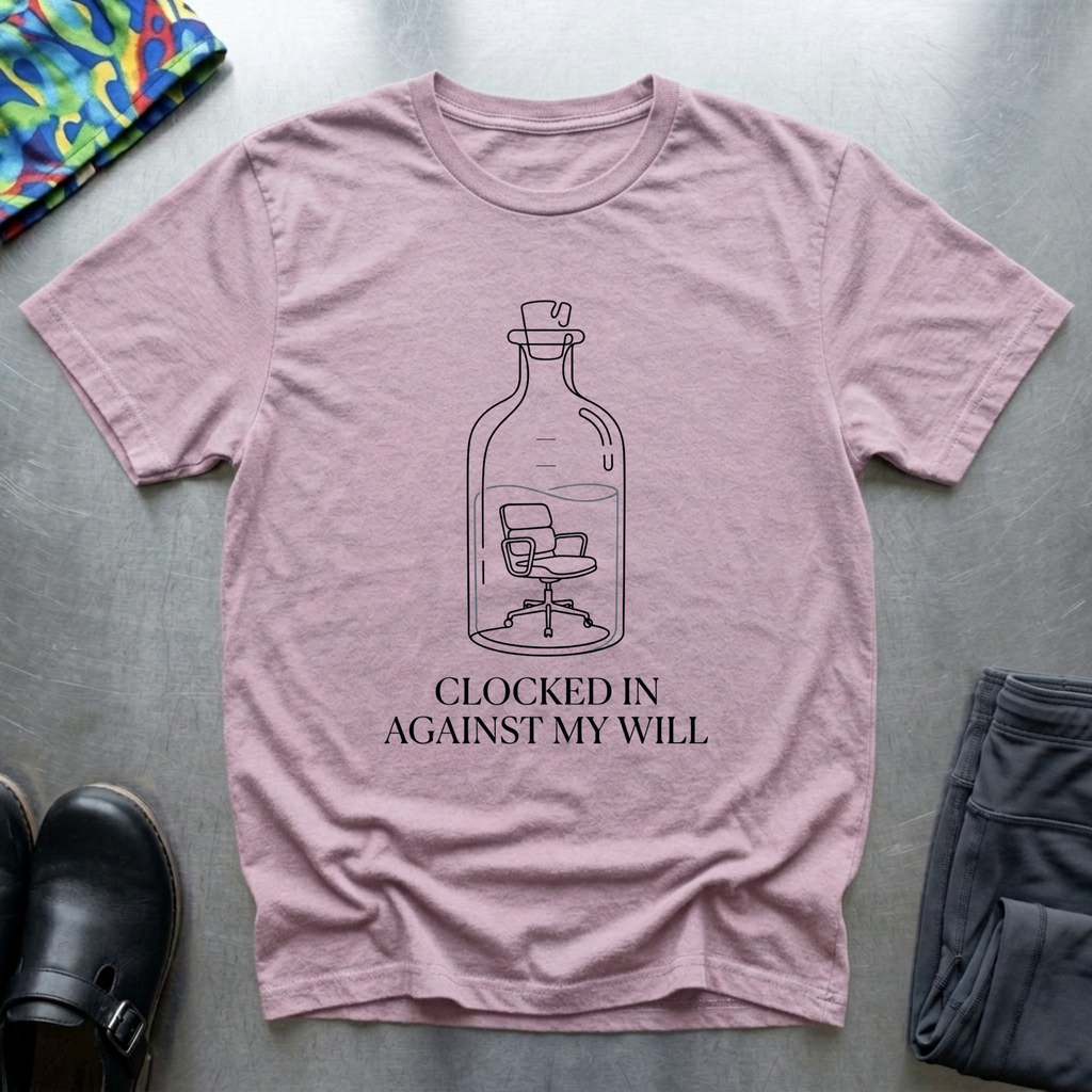 Clocked In Against My Will T-Shirt