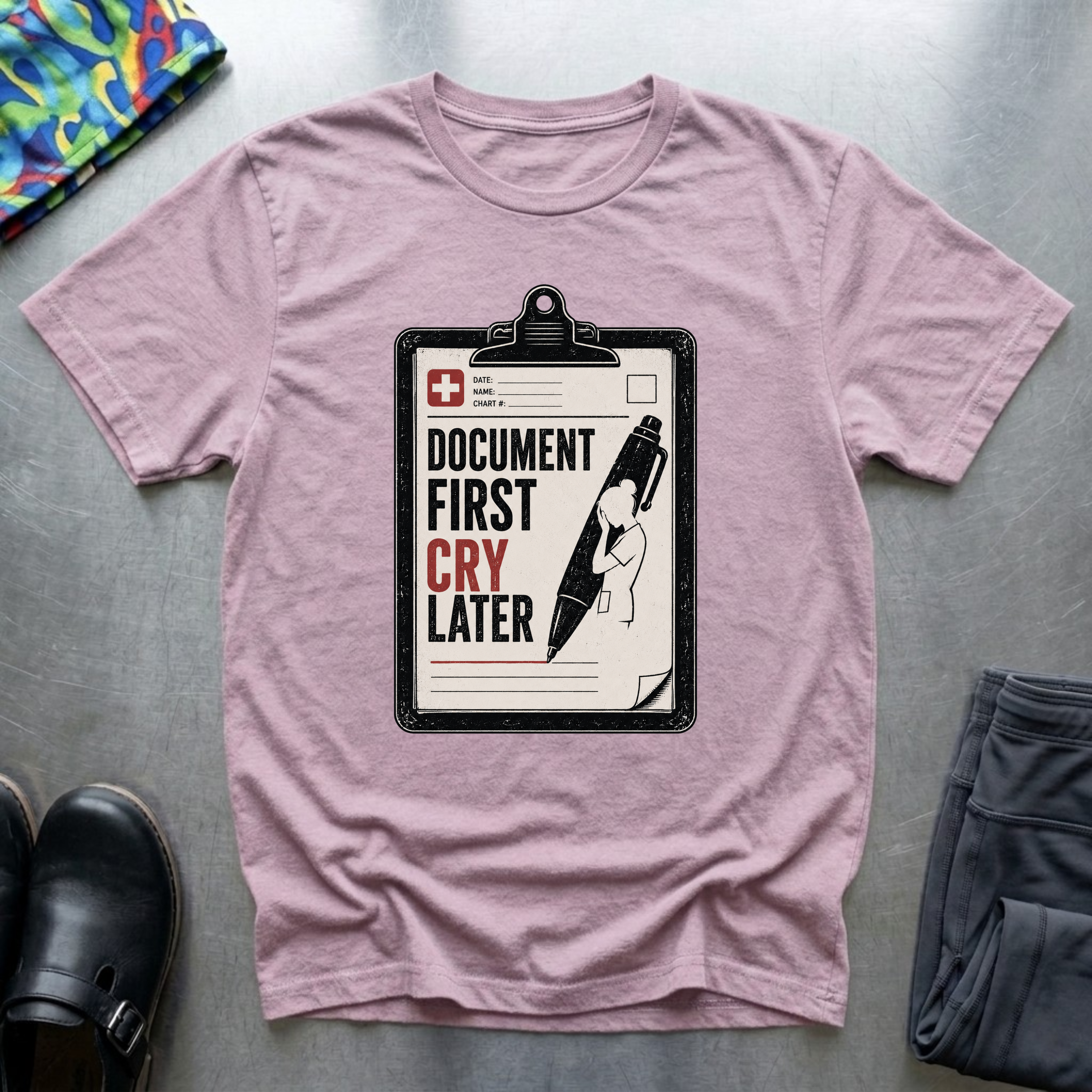 Document First, Cry Later I T-Shirt