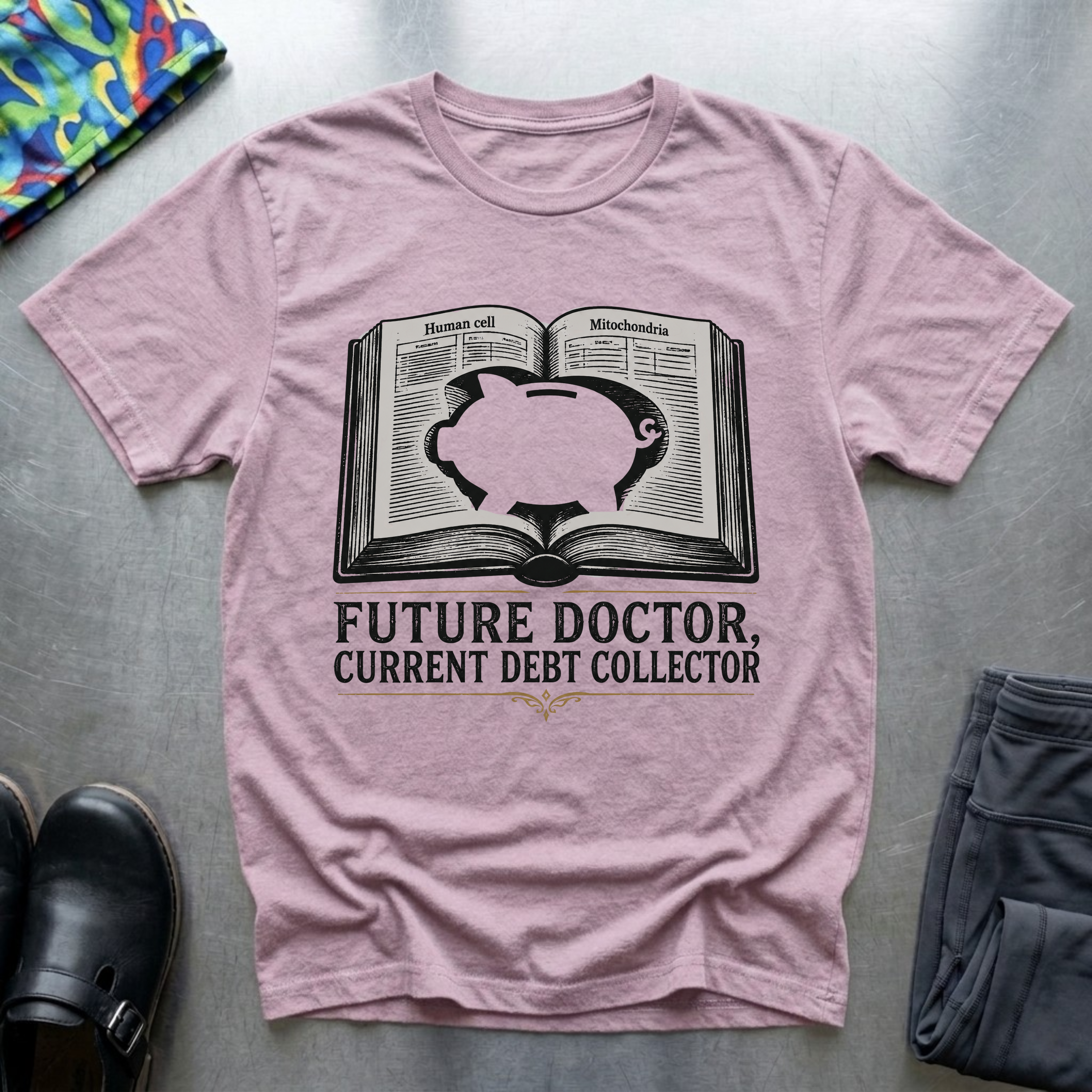 Future Doctor, Current Debt Collector T-Shirt