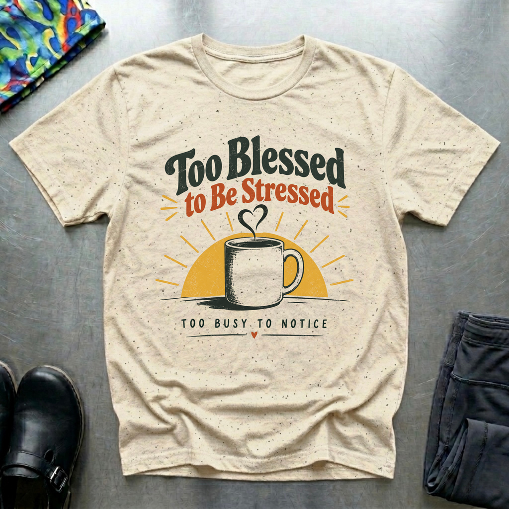Too Blessed To Be Stressed T-Shirt