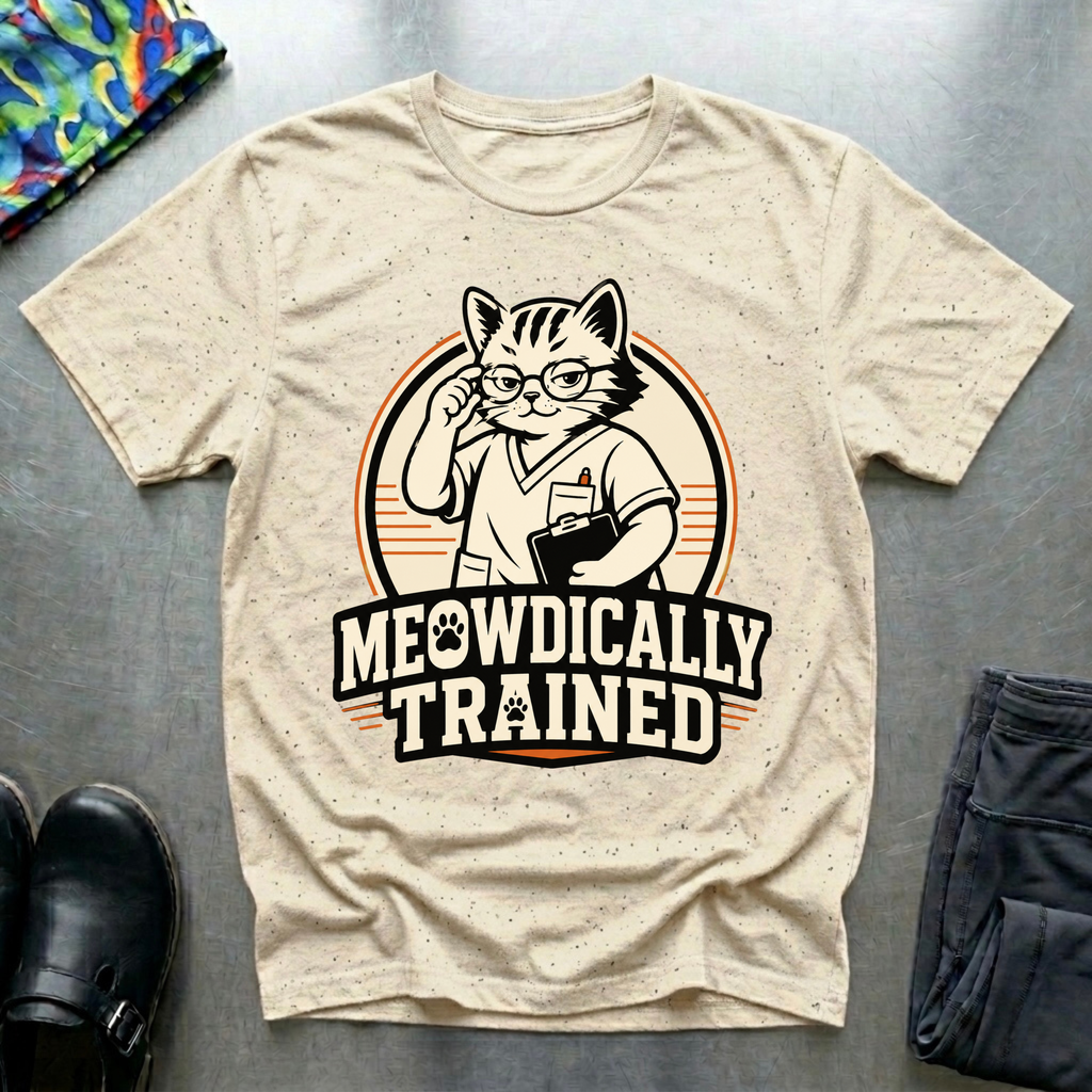 Meowdically Trained I T-Shirt