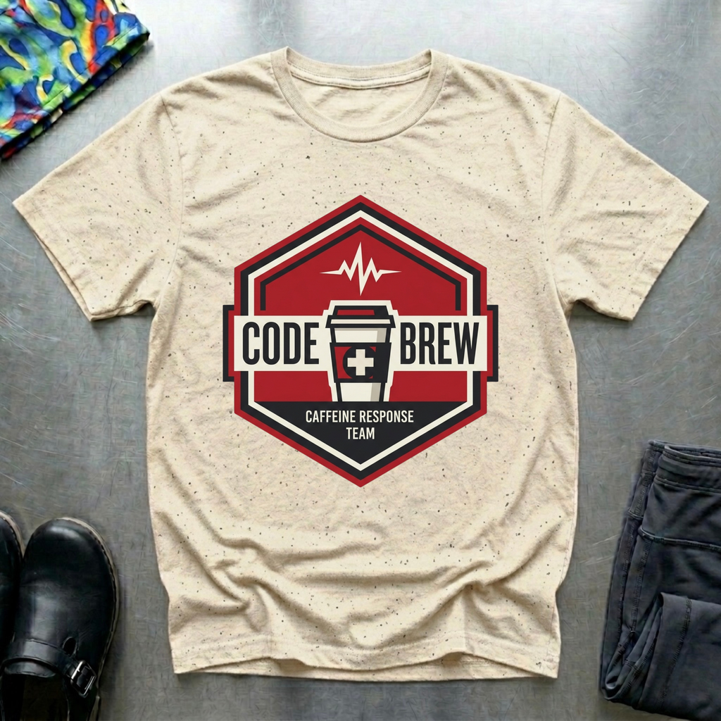 Code brew, caffeine response team T-Shirt
